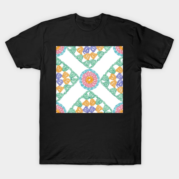 Granny square T-Shirt by Papergrape